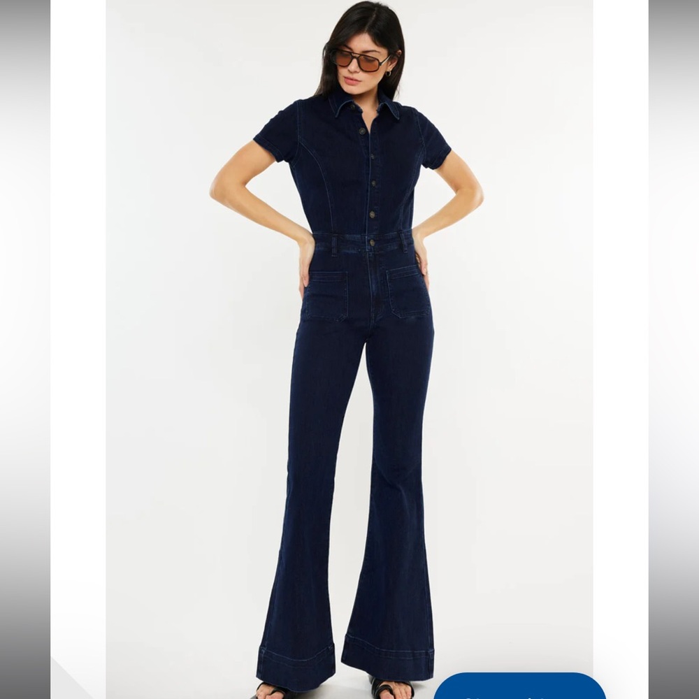 KanCan Denim Jumpsuit